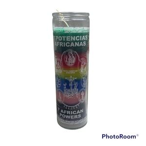 7 African powers 7 days candle/ vela 7 potencias Africanas